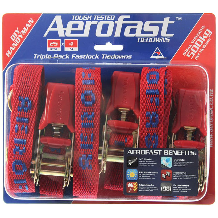 Tiedown Aerofast Ratchet 4m x 25mm