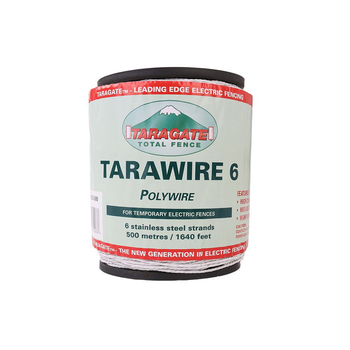 Tarawire Polywire 6 (6ss) 500m roll