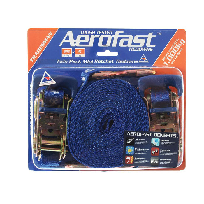 Tiedown Aerofast Ratchet 5m x 25mm