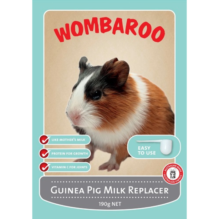 WOMBAROO GUINEA PIG MILK 190G