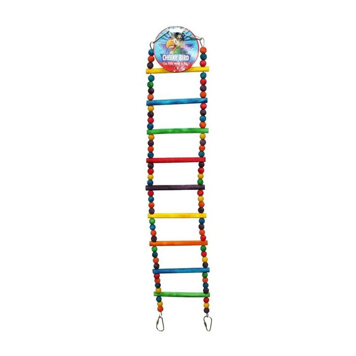 CHEEKY BIRD 9 STEP LADDER WITH BEADS