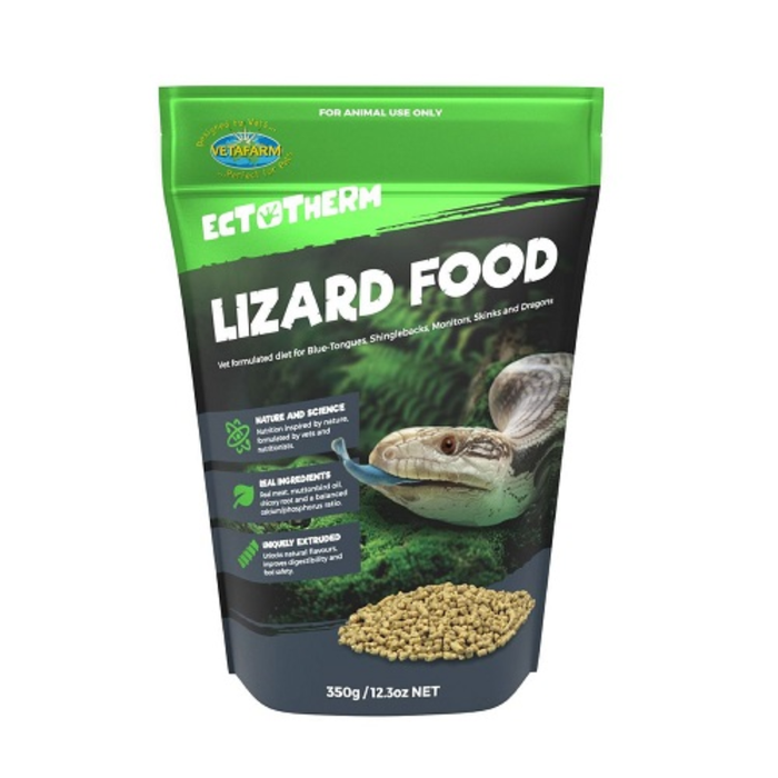 VETAFARM ECTOTHERM LIZARD FOOD 350g