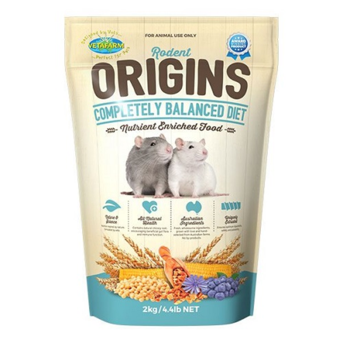 VETAFARM ORIGINS RODENT DIET