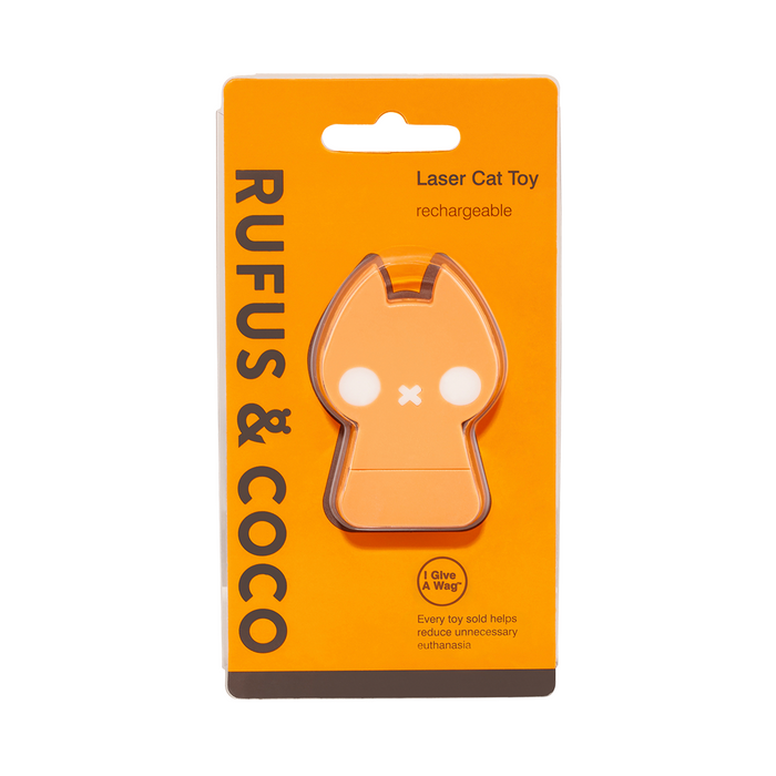 RUFUS AND COCO LASER CAT TOY