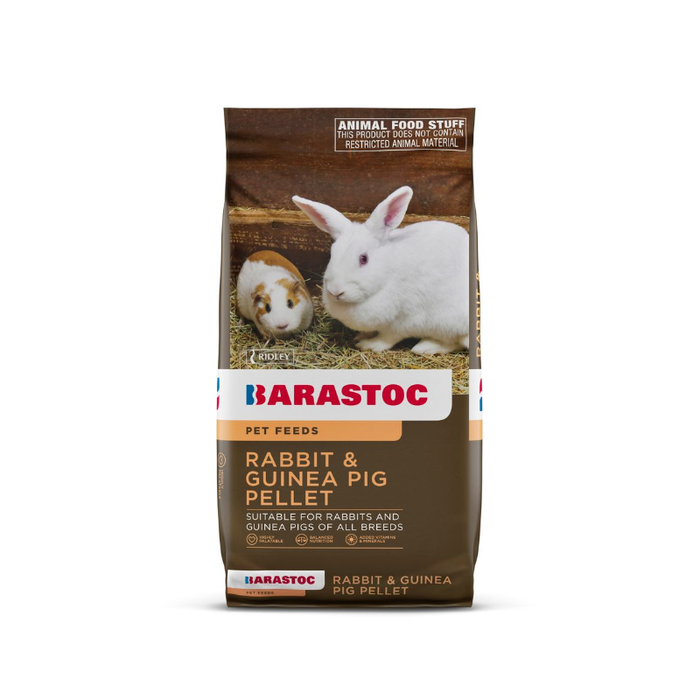 BARASTOC RABBIT & GUINEA PIG PELLET 20KG