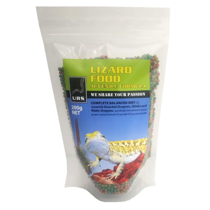 URS LIZARD FOOD JUVENILE 200G