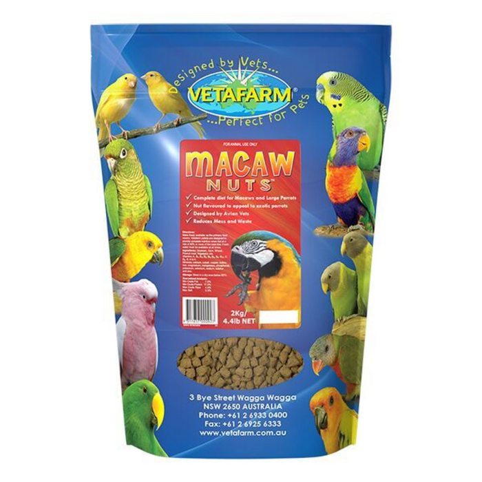 VETAFARM MACAW NUTS 2kg