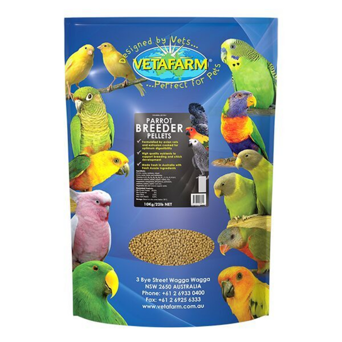 VETAFARM PARROT BREEDER PELLETS