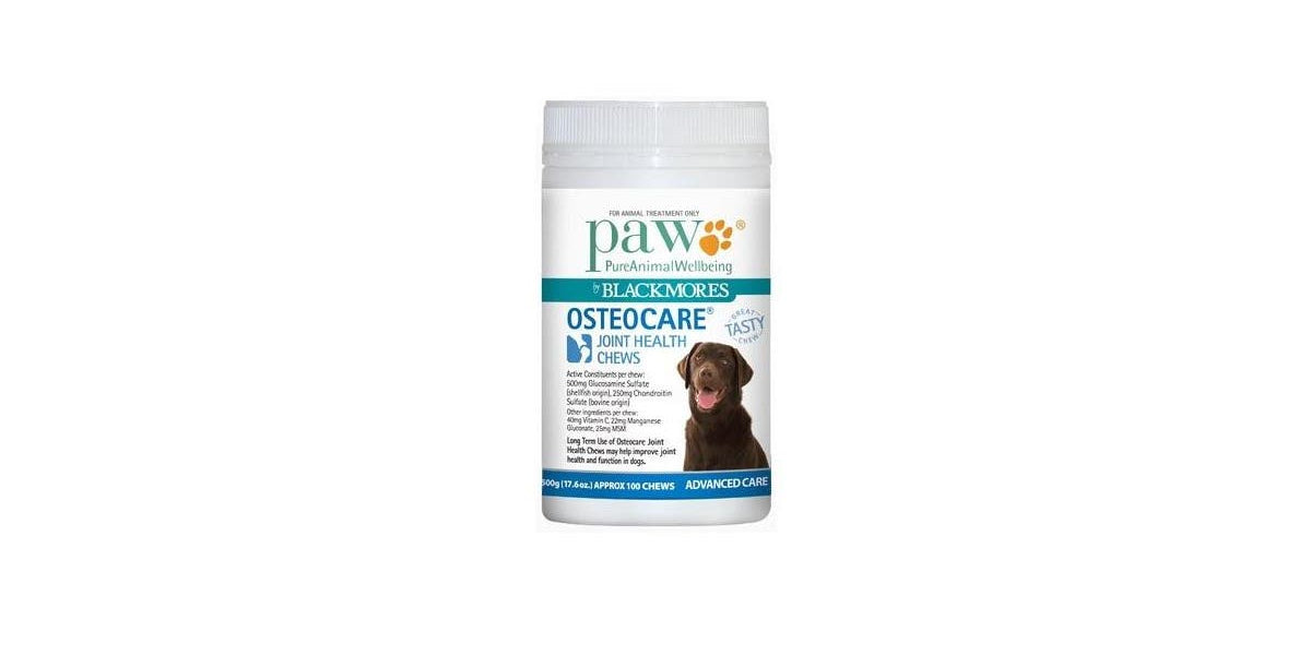 Paw osteocare joint health best sale chews 500g