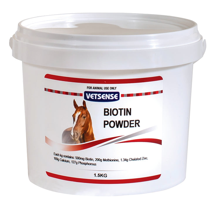 VETSENSE BIOTIN HOOF POWDER 1.5KG