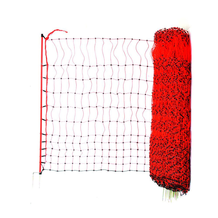 POULTRY FENCE NETTING ELECTRIC ORANGE