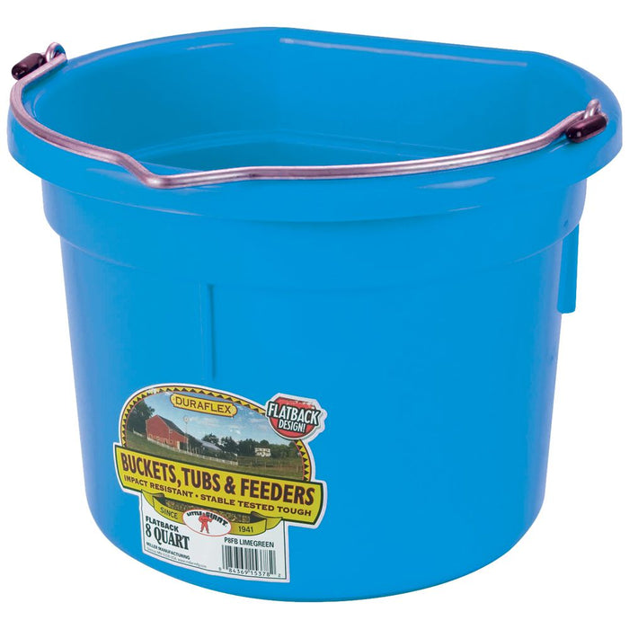 Feed Bucket Flat Back 8L