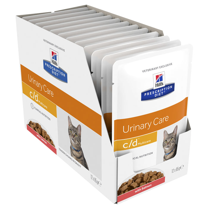 SCIENCE DIET CAT URINARY SALMON 85G 12'S