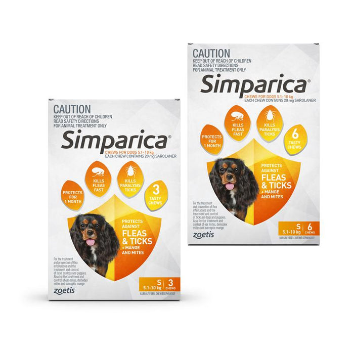 SIMPARICA - 3 CHEWS