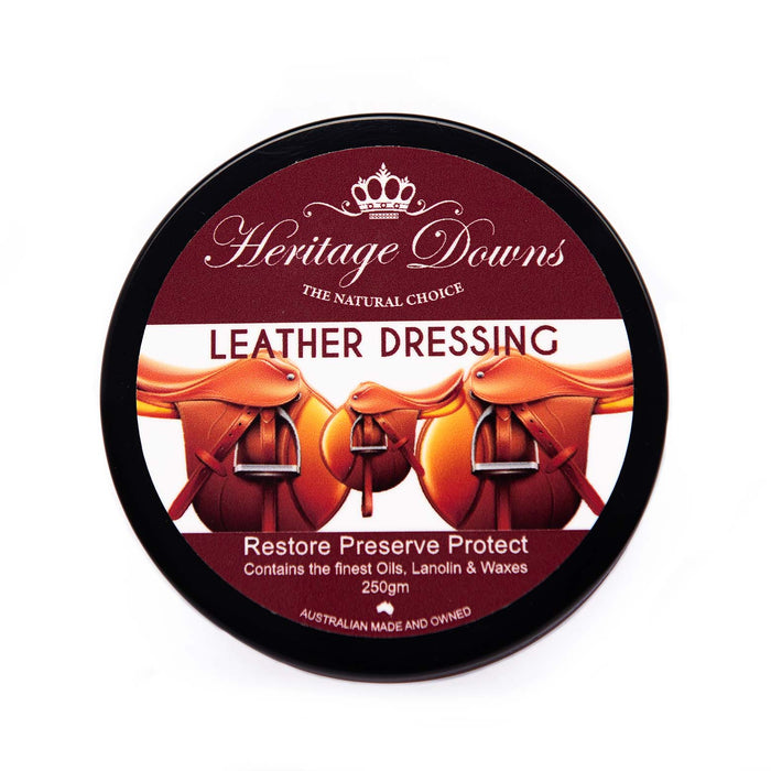 HERITAGE DOWNS LEATHER DRESSING 250g