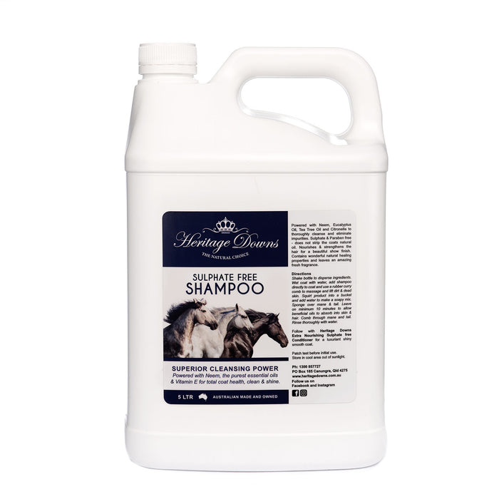 HERITAGE DOWNS SULPHATE FREE SHAMPOO