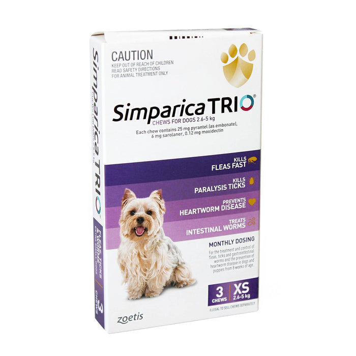 SIMPARICA TRIO - 3 PACK