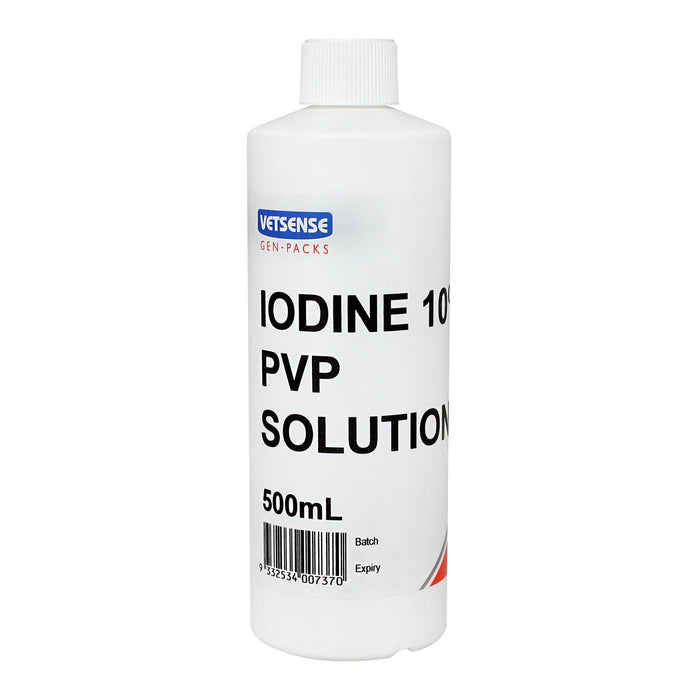 GEN PACK IODINE 10% PVP SOL 500ML