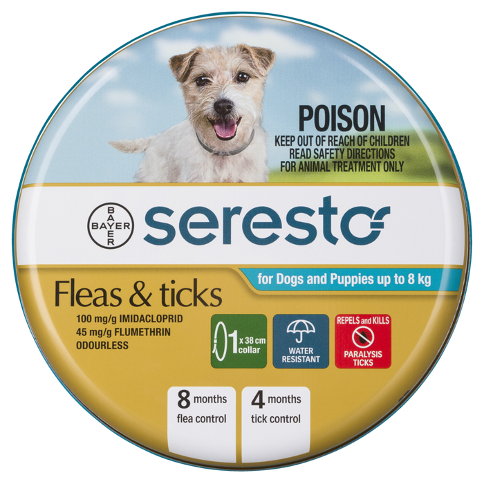 ADVANTAGE SERESTO PUPPIES 0-8KGS