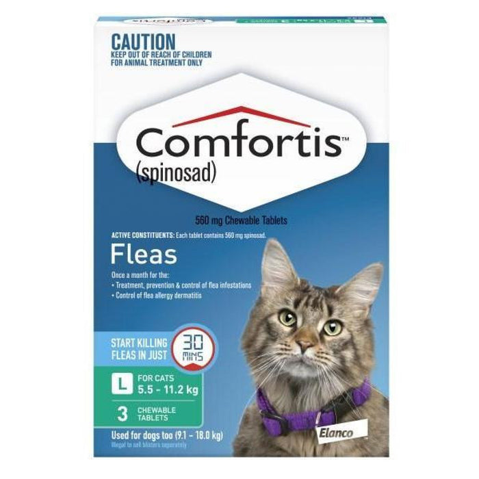 Comfortis weight ranges best sale