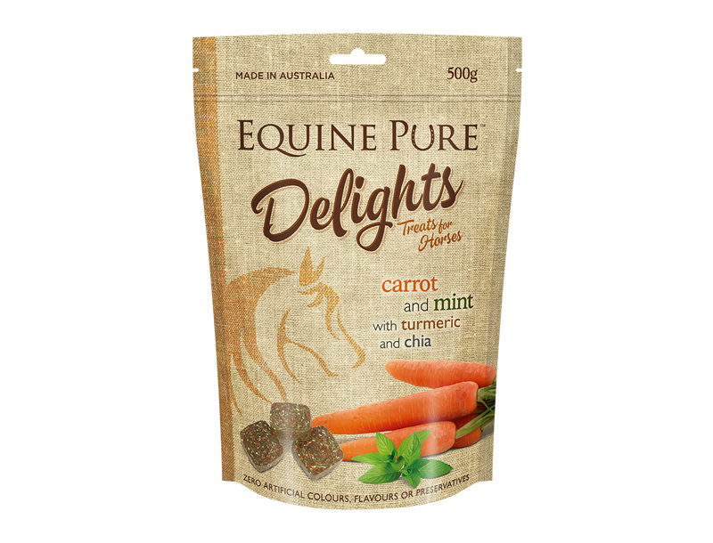 EQUINE PURE DELIGHTS APPLE CINNAMON MOLASSES & CHIA