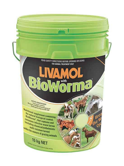 IAH LIVAMOL BIOWORMA 15KG