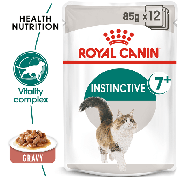 ROYAL CANIN INSTINCTIVE 7+ GRAVY 85G (12PK)