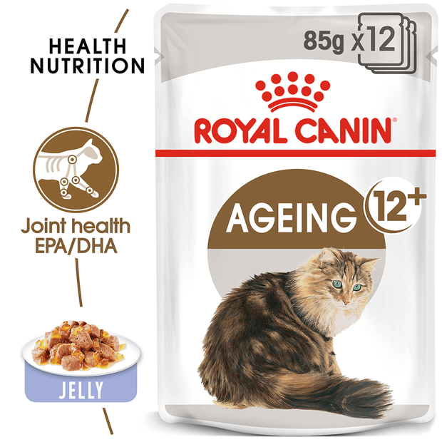 ROYAL CANIN AGEING 12+ JELLY 85G (12PK)