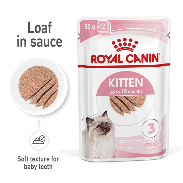 ROYAL CANIN KITTEN LOAF 85G (12PK)