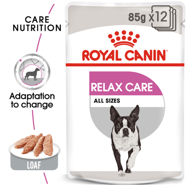 ROYAL CANIN RELAX CARE LOAF 85G POUCH (12PK)